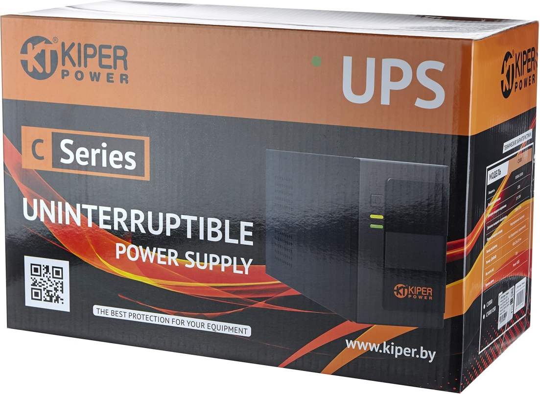 ИБП Kiper Power C3000 USB 3000VA/1800W фото-3