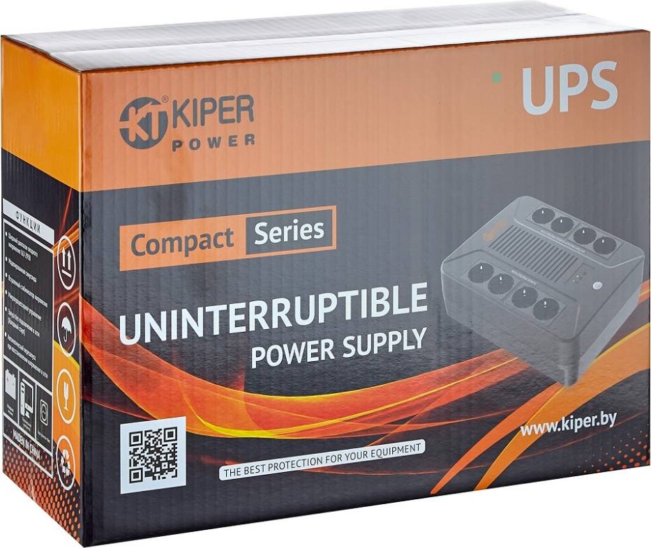 ИБП Kiper Power Compact B650 650VA/360W фото-3
