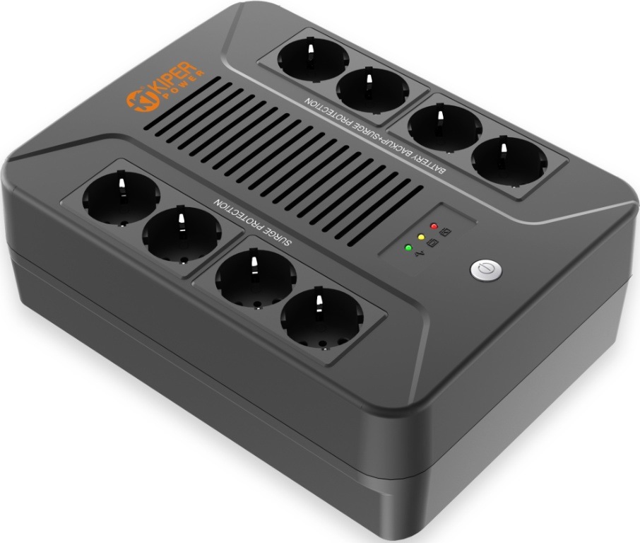 ИБП Kiper Power Compact B850 850VA/480W - фото1 ИБП Kiper Power Compact B850 850VA/480W - фото1