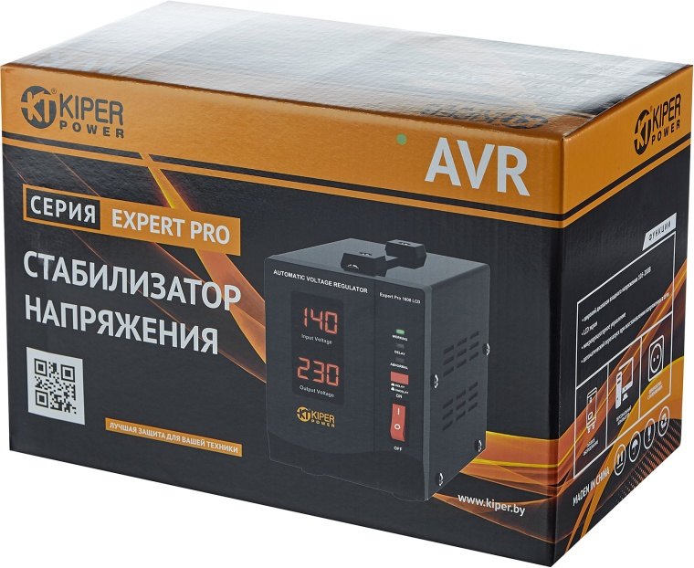 Стабилизатор напряжения Kiper Power Expert Pro 1000 LCD фото-3 Стабилизатор напряжения Kiper Power Expert Pro 1000 LCD фото-3