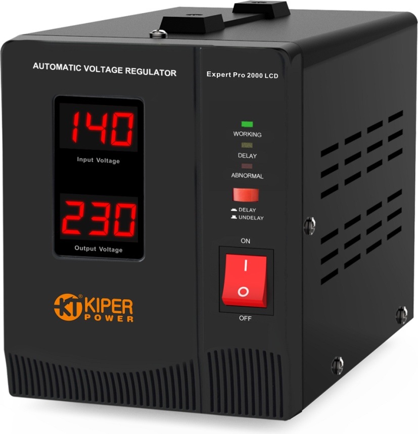 Стабилизатор напряжения Kiper Power Expert Pro 2000 LCD - фото1