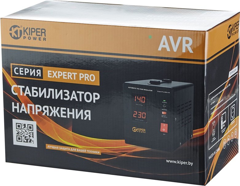 Стабилизатор напряжения Kiper Power Expert Pro 2000 LCD фото-3 Стабилизатор напряжения Kiper Power Expert Pro 2000 LCD фото-3