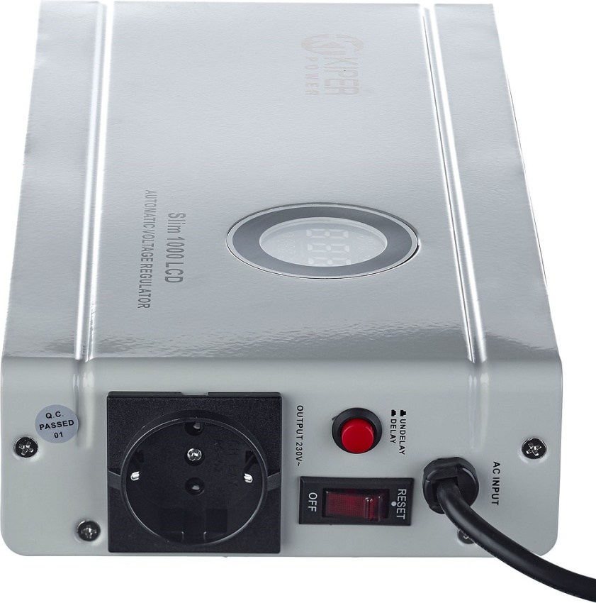 Стабилизатор напряжения Kiper Power Slim 1000 LCD - фото2