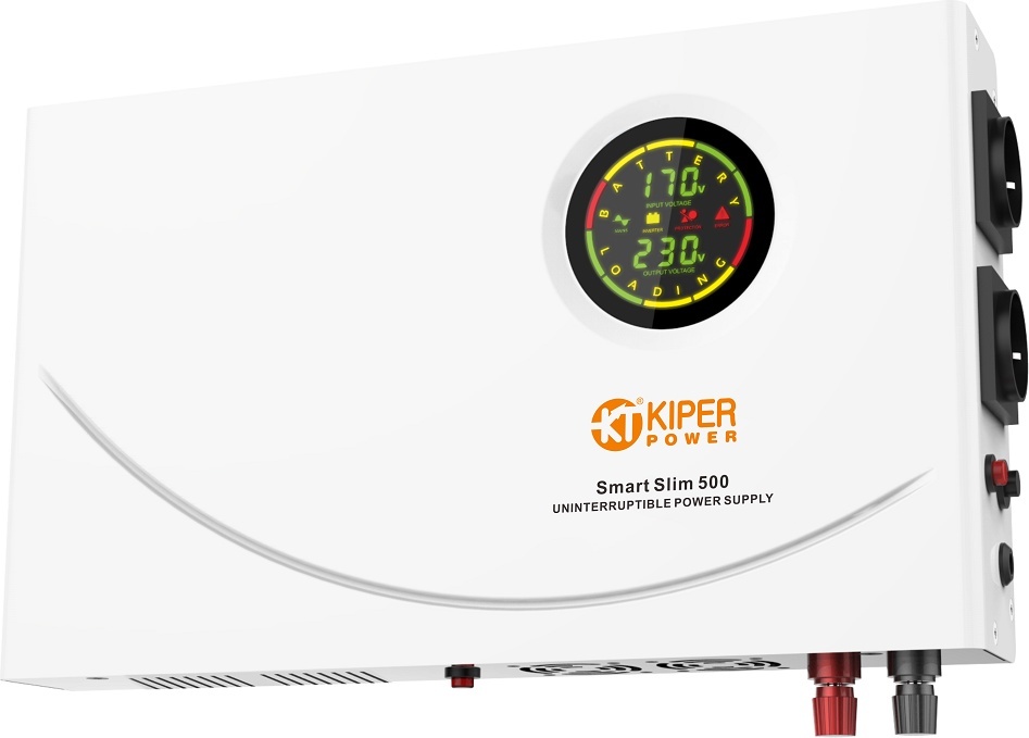 Стабилизатор напряжения Kiper Slim 500 LCD - фото1