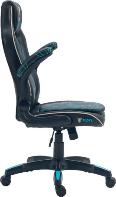 Кресло геймерcкое FLOKY NEXUS V2 (черный синий) фото-3