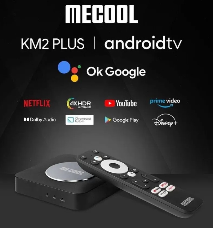 Смарт тв приставка Mecool KM2 Plus 2/16GB - фото2 Смарт тв приставка Mecool KM2 Plus 2/16GB - фото2