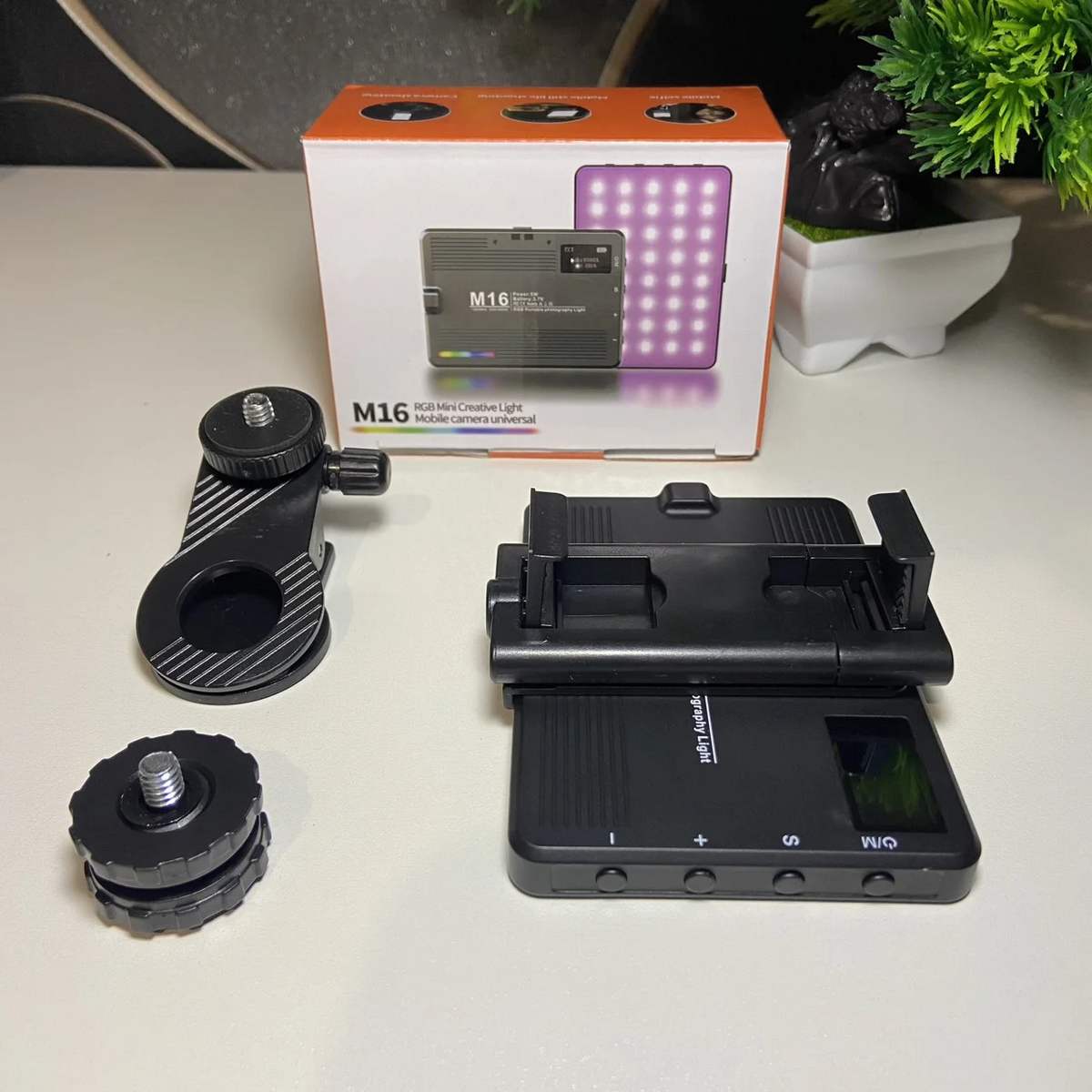 Видеосвет LED LIGHT VL-135 P M-16 RGB фото-3