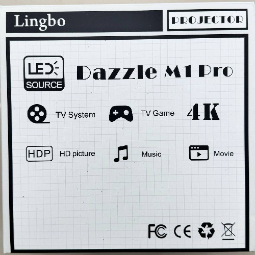 LED Проектор LINGBO M1 Pro фото-3