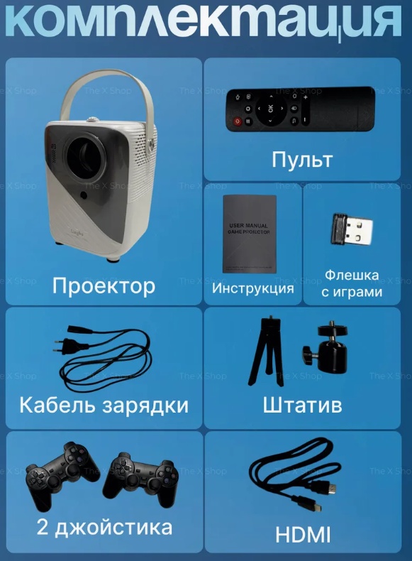 LED Проектор LINGBO PLAY 03 фото-3