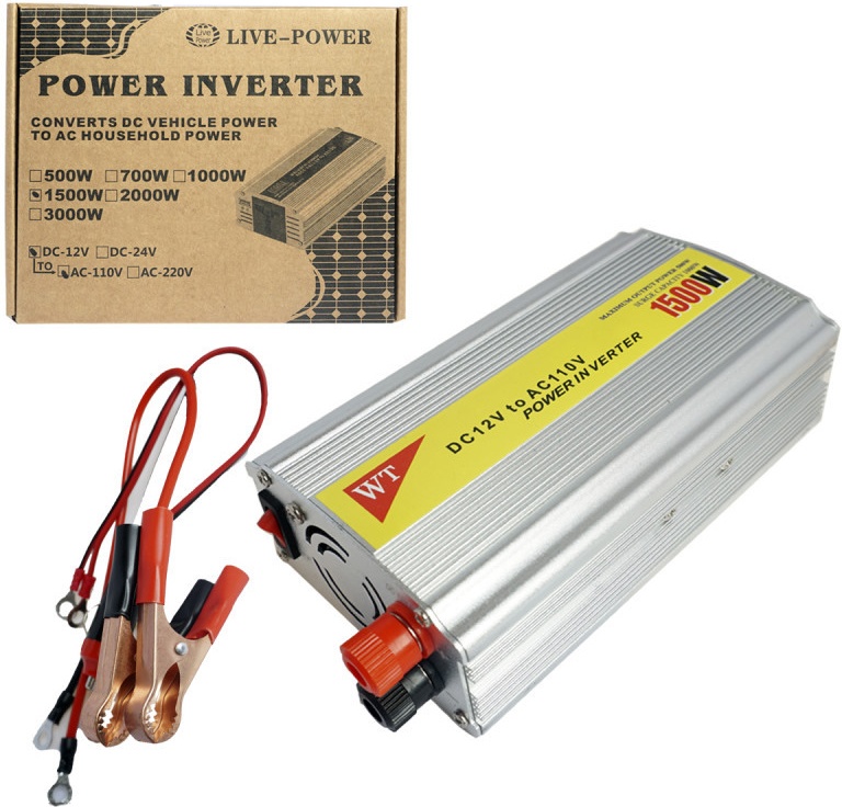 Автомобильный инвертор LIVE POWER W1500 - фото1
