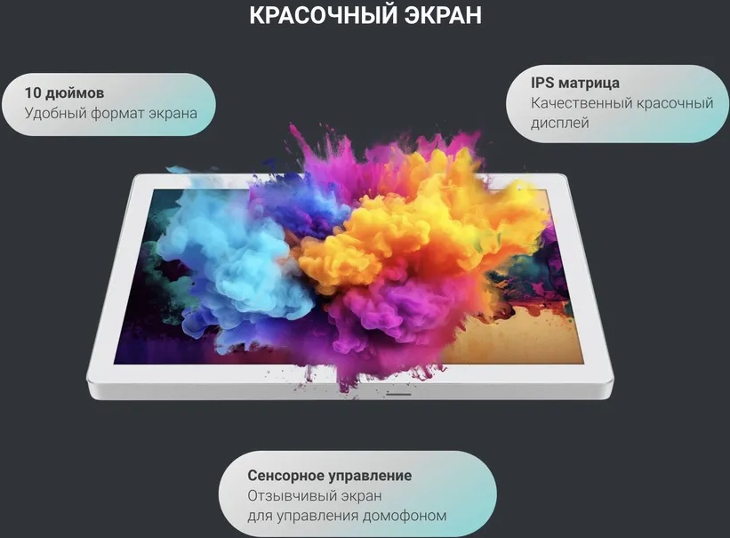 Видеодомофон CTV M5108 Image FHD c Wifi (белый) - фото1 Видеодомофон CTV M5108 Image FHD c Wifi (белый) - фото1