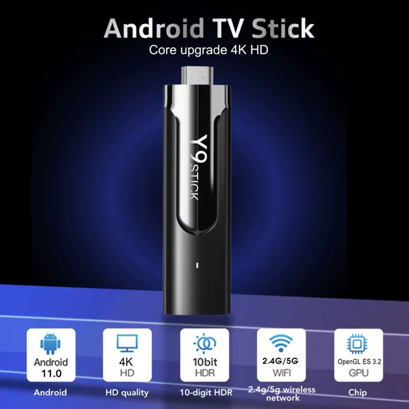 Смарт тв приставка тв-стик M98 Y9 TV-Stick 2gB Voice - фото2 Смарт тв приставка тв-стик M98 Y9 TV-Stick 2gB Voice - фото2