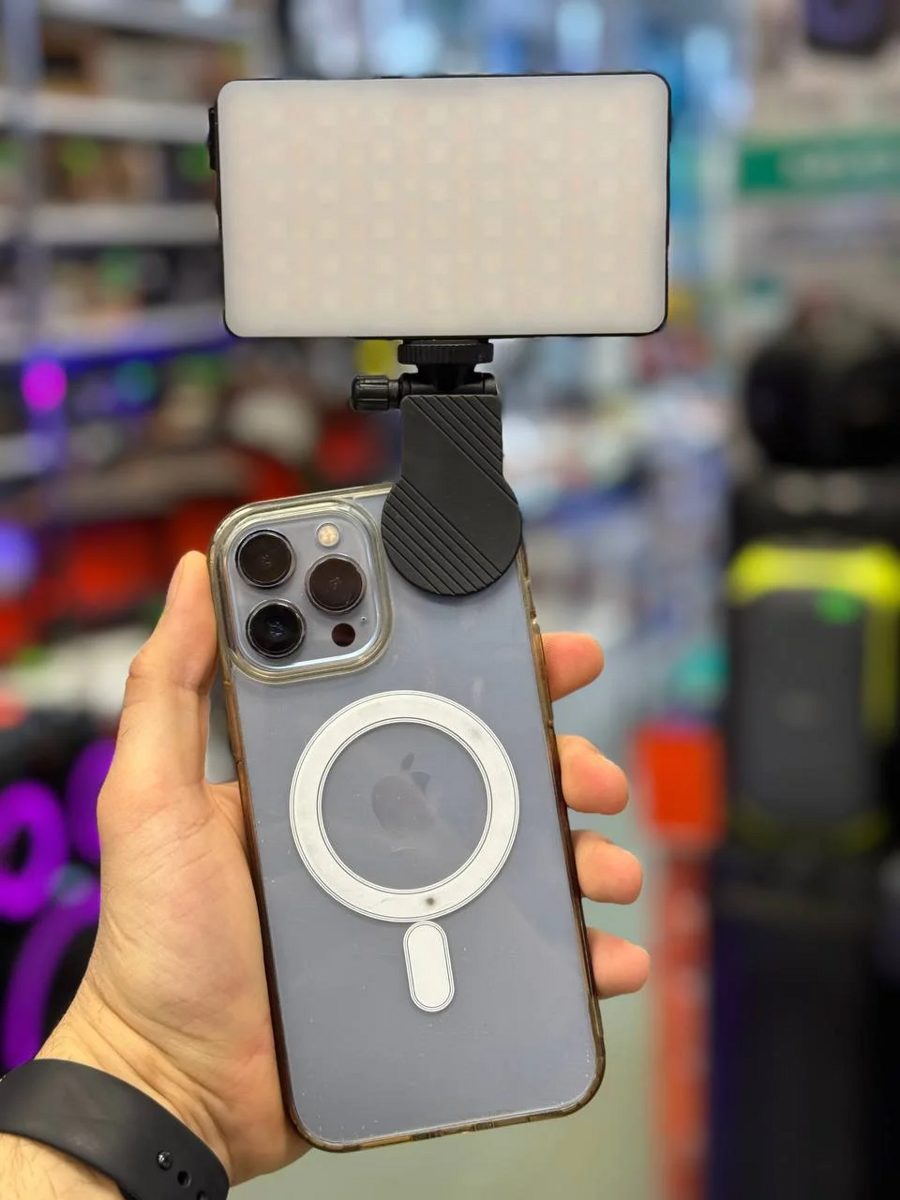 Портативный видеосвет с MagSafe Mobile Camera Universal M20 RGB - фото2