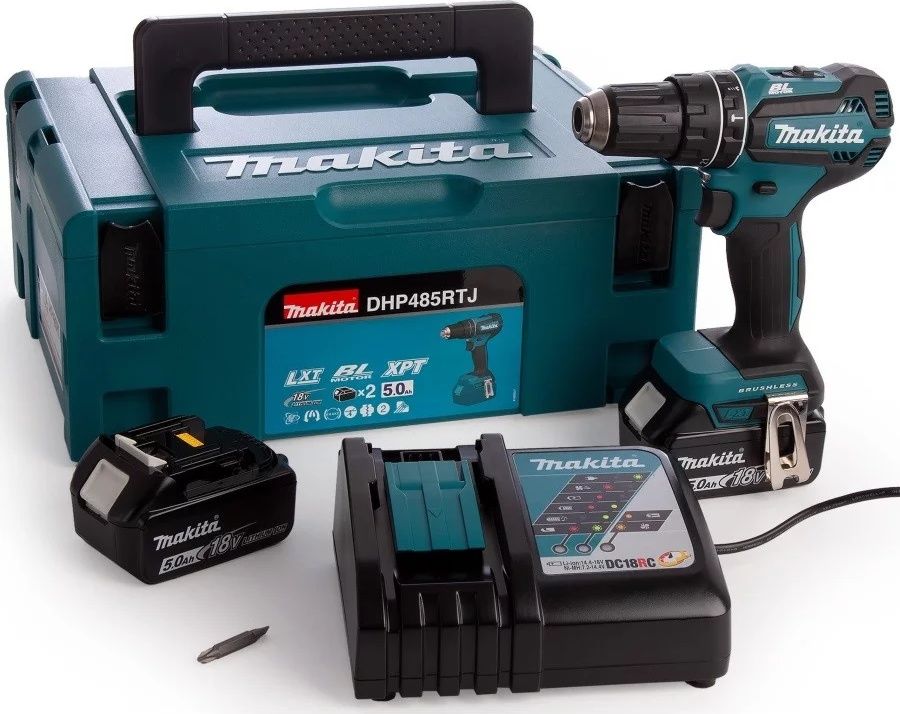 Дрель-шуруповерт Makita DHP485RAJ фото-3