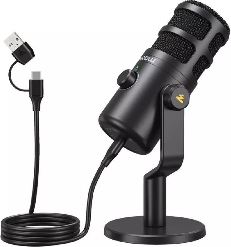 Микрофон Maono PD100U (черный) - фото1 Микрофон Maono PD100U (черный) - фото1