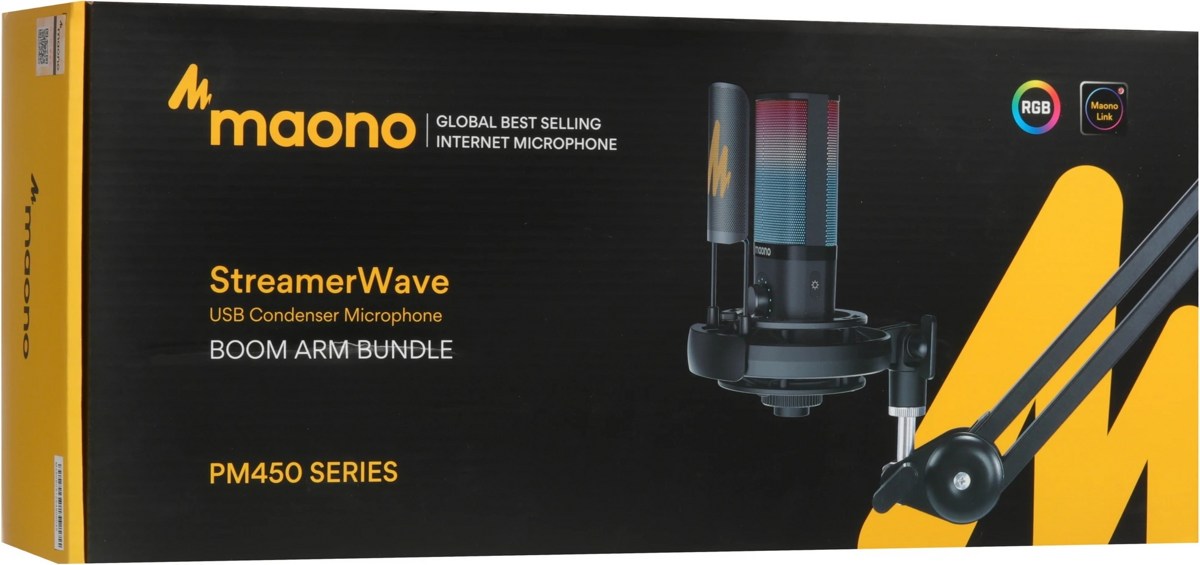 Микрофон Maono PM450S (черный) фото-3 Микрофон Maono PM450S (черный) фото-3
