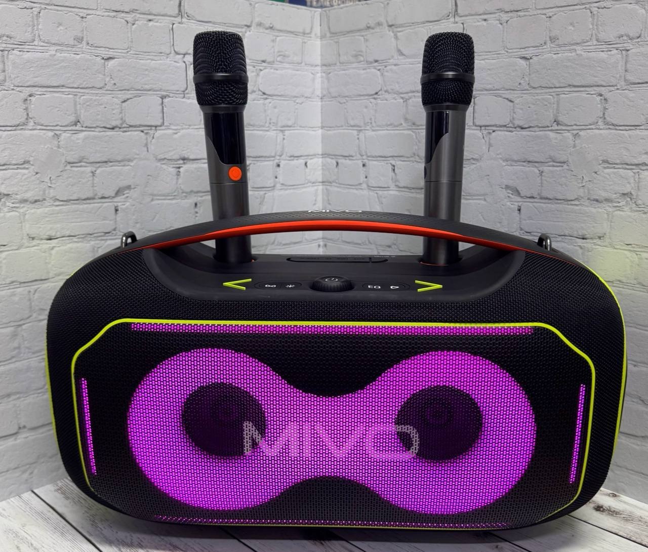 Портативная Bluetooth колонка Mivo MD-162 с караоке - фото1 Портативная Bluetooth колонка Mivo MD-162 с караоке - фото1