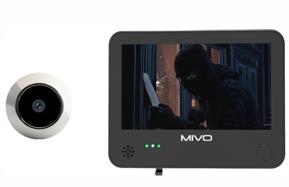 Беспроводной Wi-Fi дверной звонок с глазком Mivo ML-144 - фото1