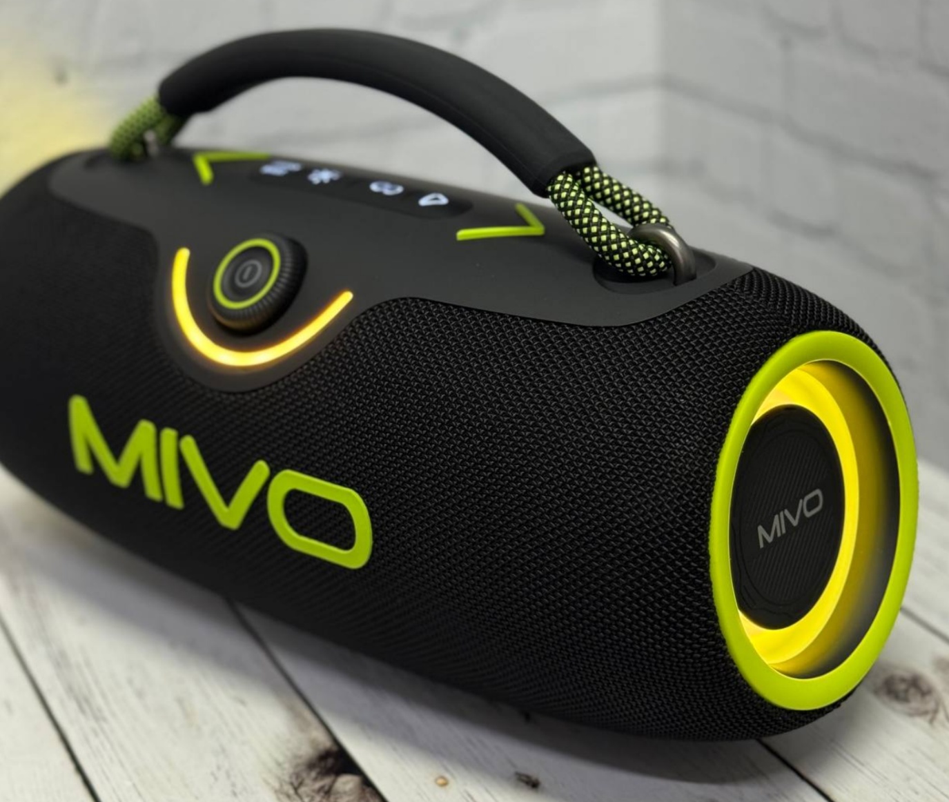 Портативная Bluetooth колонка Mivo M64 - фото2 Портативная Bluetooth колонка Mivo M64 - фото2