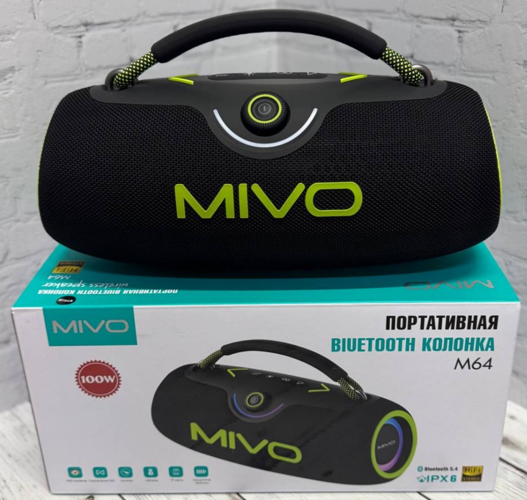Портативная Bluetooth колонка Mivo M64 фото-3