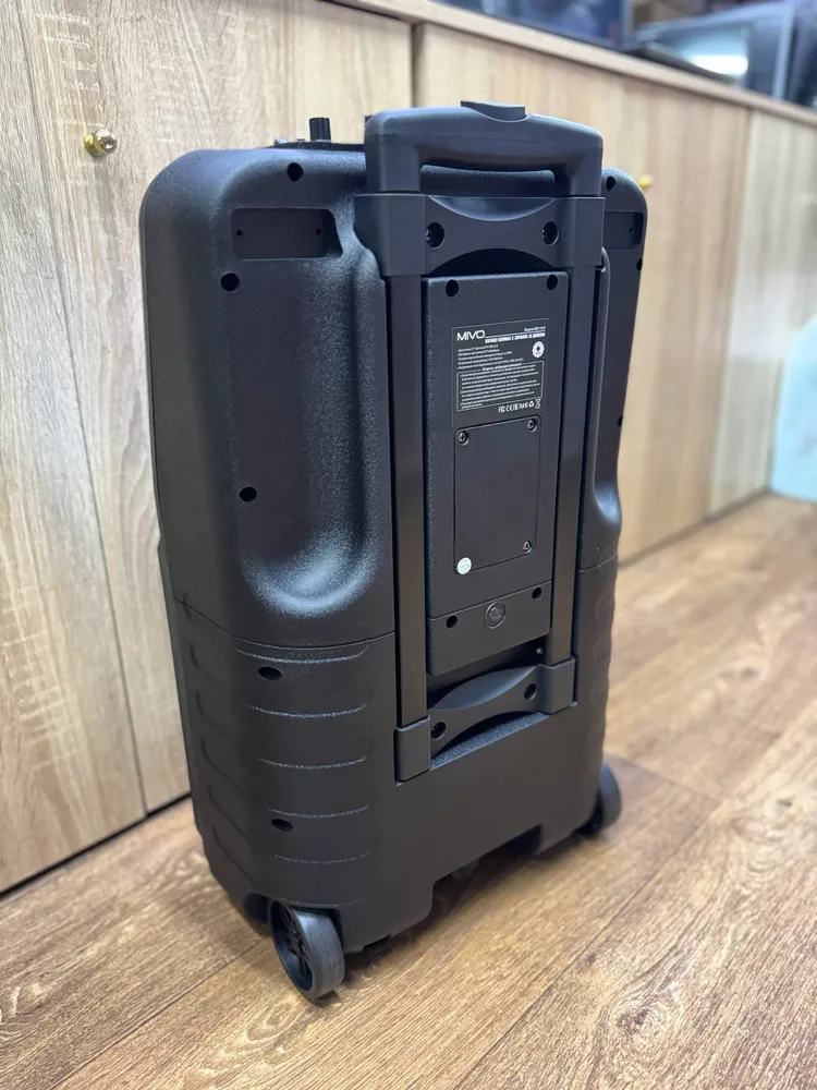 Караоке-колонка Mivo MD-1510 с экраном 15" и 2-мя микрофонами, 200 Вт  Android 12 фото-3