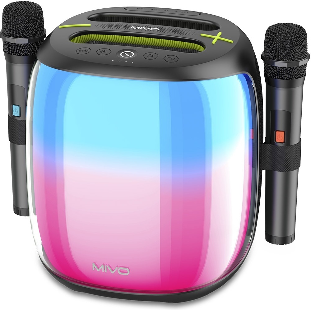 Портативная Bluetooth колонка Mivo MD-167 с караоке - фото2 Портативная Bluetooth колонка Mivo MD-167 с караоке - фото2