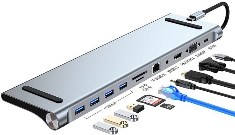 USB HUB разветвитель Mivo MH-1101 фото-2