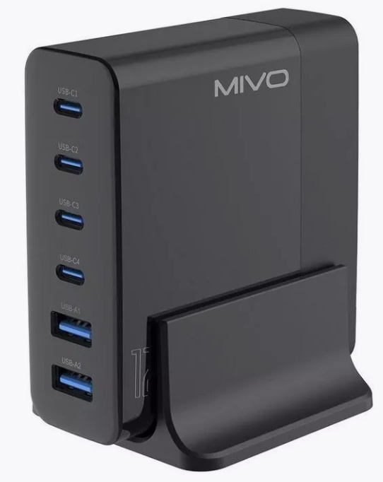 Зарядная станция Mivo MP-123Q с шестью USB-портами и функцией быстрой зарядки - фото2 Зарядная станция Mivo MP-123Q с шестью USB-портами и функцией быстрой зарядки - фото2