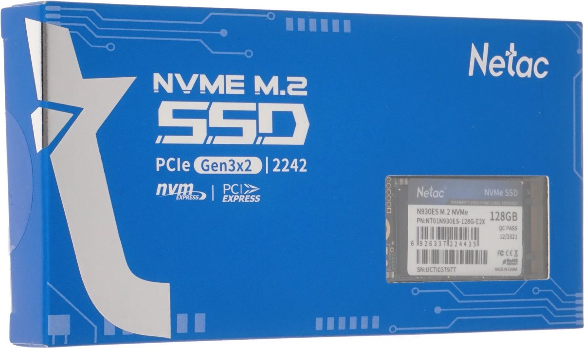 SSD диск Netac N930ES (128Gb) фото-3