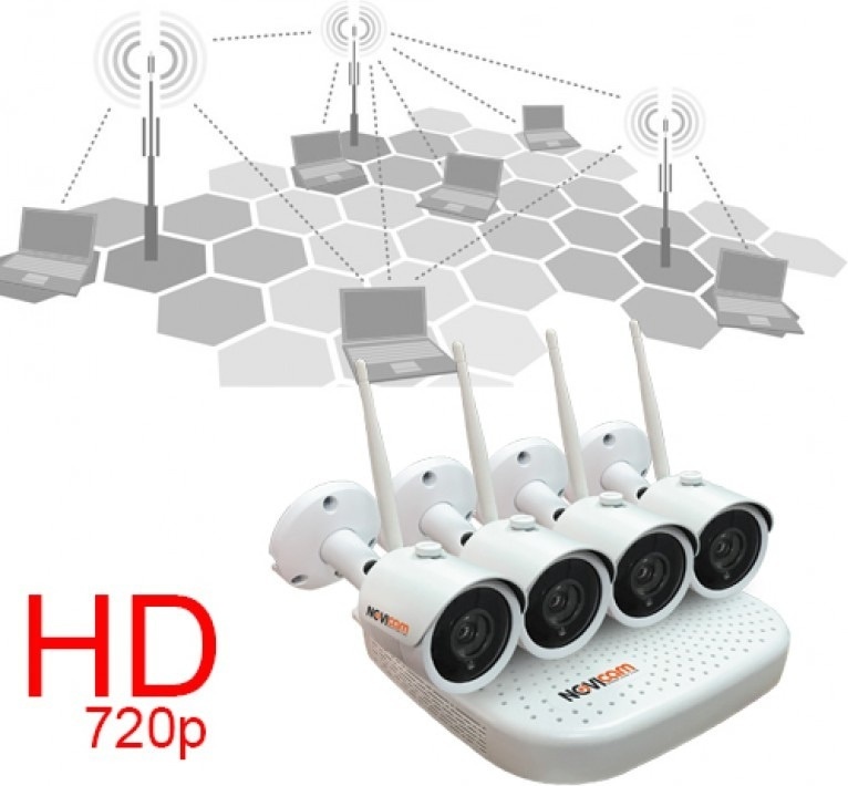 Комплект видеонаблюдения NOVIcam FK1104 фото-3