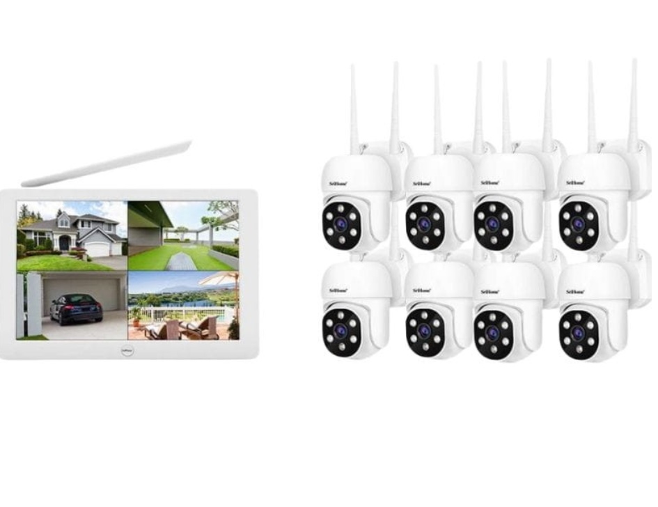 Беспроводной WiFi комплект видеонаблюдения на 8 камер 2Mp с экраном Sricam NVS009 - фото1 Беспроводной WiFi комплект видеонаблюдения на 8 камер 2Mp с экраном Sricam NVS009 - фото1