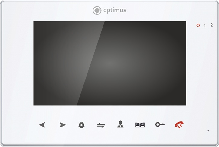 Монитор домофона Optimus VMH-7.1 (w) (В0000011436) - фото1 Монитор домофона Optimus VMH-7.1 (w) (В0000011436) - фото1
