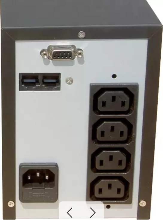 ИБП Orvaldi 1000USB-Black - фото2