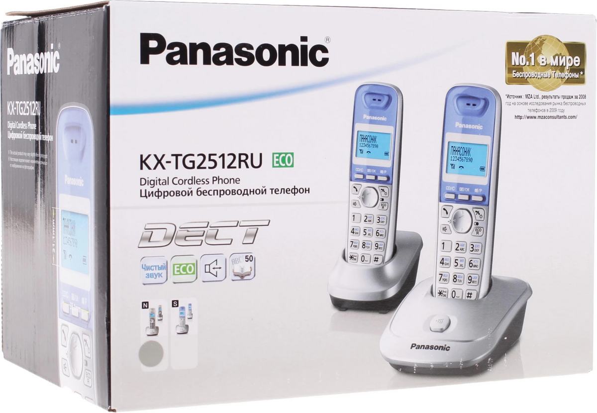 Радиотелефон Panasonic KX-TG2512RUN фото-3