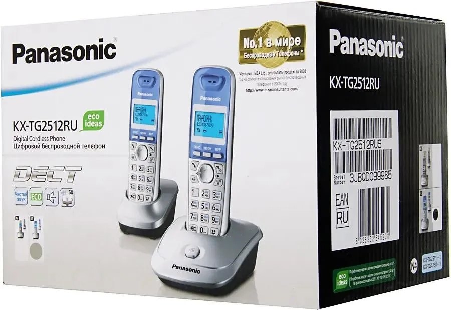 Радиотелефон Panasonic KX-TG2512RUS фото-3