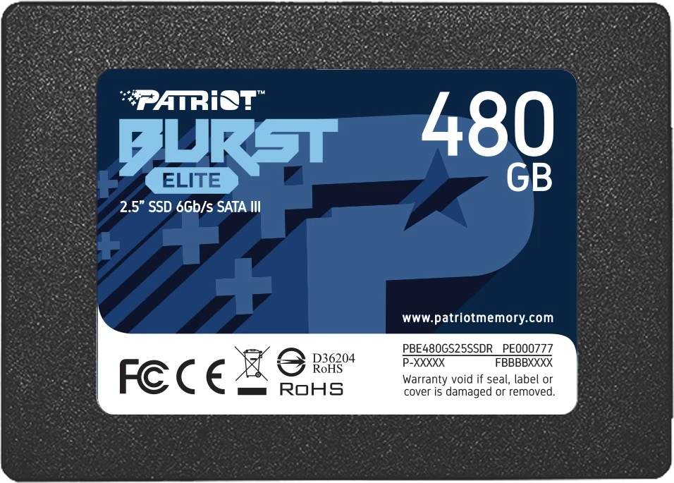 SSD диск Patriot Burst Elite (480Gb) - фото1