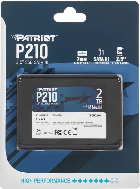 SSD диск Patriot P210 (2Tb) P210S2TB25 фото-3
