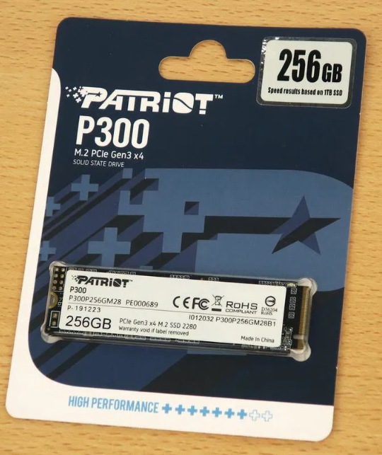 SSD диск Patriot P300 (256Gb) P300P256GM28 фото-3