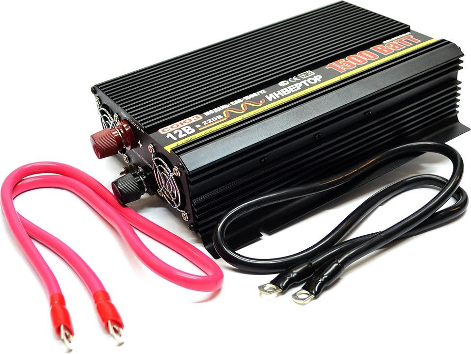 Инвертор СОЮЗ PI-1500W/12V - фото2 Инвертор СОЮЗ PI-1500W/12V - фото2