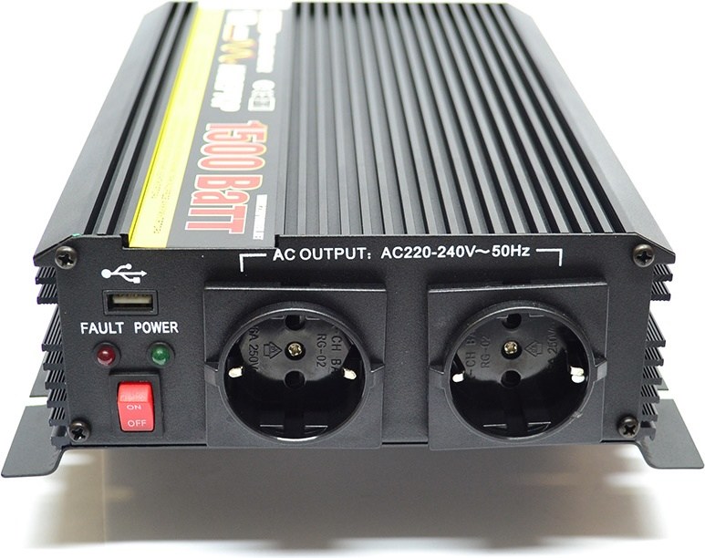 Инвертор СОЮЗ PI-1500W/12V фото-3
