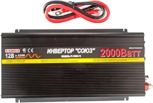 Инвертор СОЮЗ PI-2000W/12V фото-2