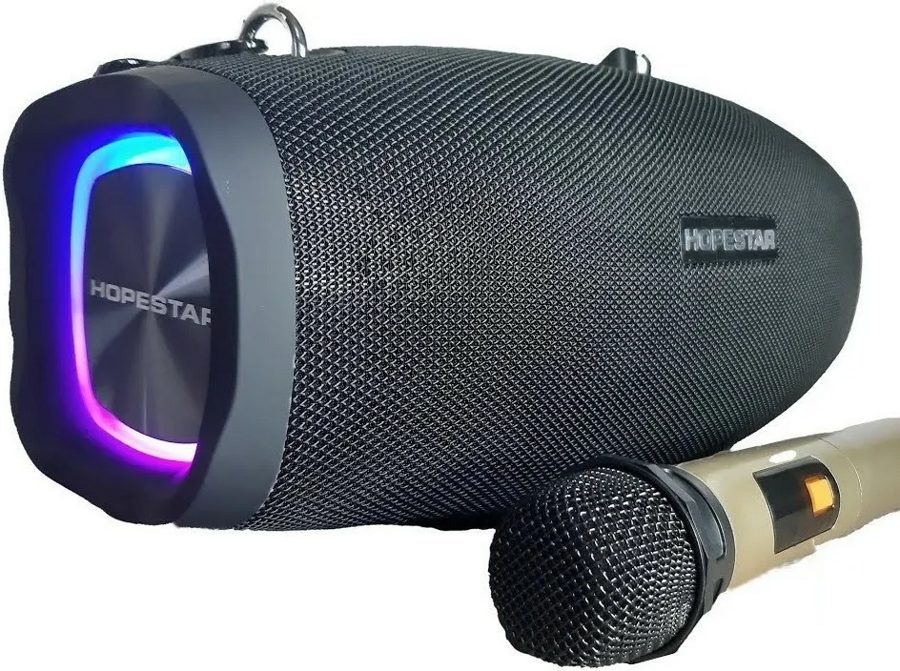 Портативная bluetooth колонка Hopestar H1 Party+ микрофон - фото2 Портативная bluetooth колонка Hopestar H1 Party+ микрофон - фото2