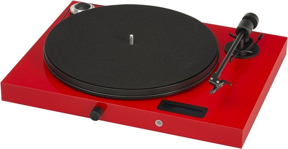 Виниловый проигрыватель Pro-Ject Juke Box E (красный) - фото1 Виниловый проигрыватель Pro-Ject Juke Box E (красный) - фото1