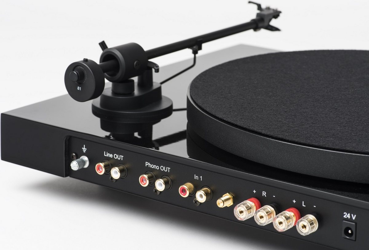 Виниловый проигрыватель Pro-Ject Juke Box E (красный) - фото2 Виниловый проигрыватель Pro-Ject Juke Box E (красный) - фото2
