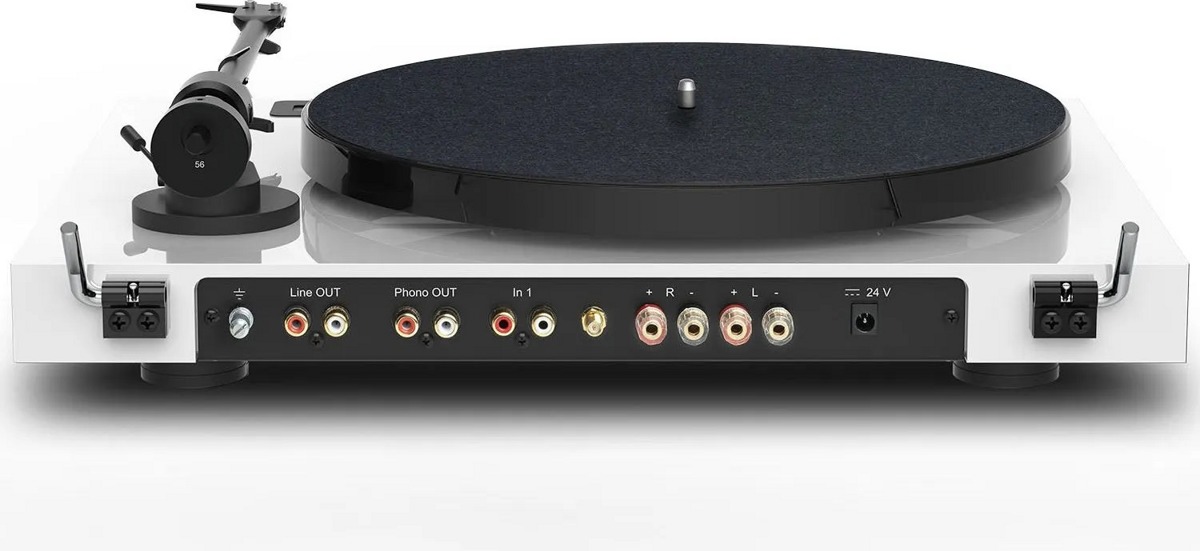Виниловый проигрыватель Pro-Ject Juke Box E (белый) - фото2 Виниловый проигрыватель Pro-Ject Juke Box E (белый) - фото2