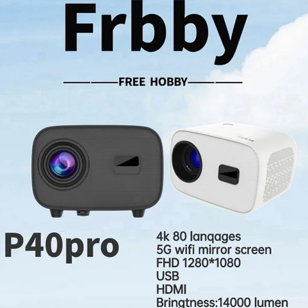 LED Проектор Umiio Frbby HOBBY P40 PRO - фото1 LED Проектор Umiio Frbby HOBBY P40 PRO - фото1
