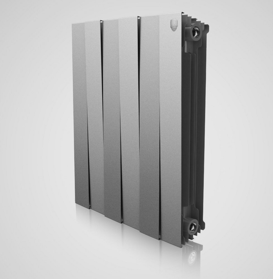 Радиатор Royal Thermo PianoForte 500 Silver Satin - 4 секц. - фото1 Радиатор Royal Thermo PianoForte 500 Silver Satin - 4 секц. - фото1
