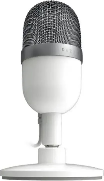 Микрофон Razer Seiren Mini Mercury (белый) - фото1 Микрофон Razer Seiren Mini Mercury (белый) - фото1