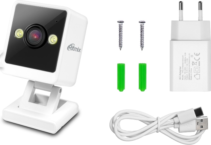 Wi-Fi камера RITMIX IPC-204-Tuya  фото-3