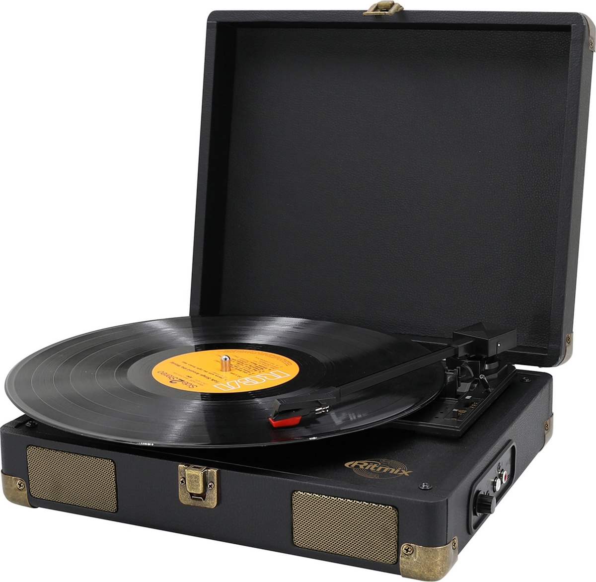 Виниловый проигрыватель Ritmix LP-100 (черный) - фото1 Виниловый проигрыватель Ritmix LP-100 (черный) - фото1